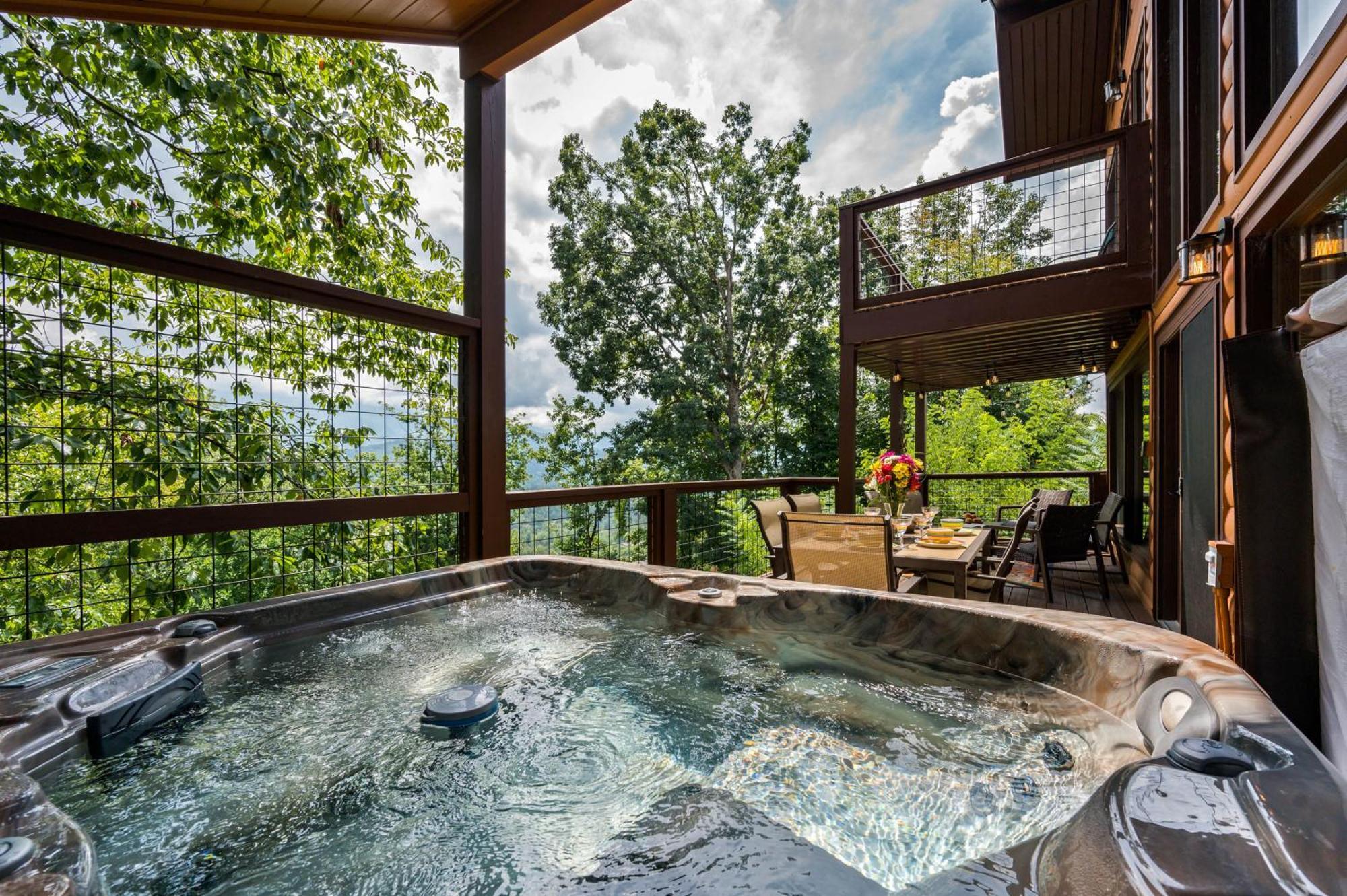 Twinflower Summit - Incredible Views, Pet Friendly! Gatlinburg Buitenkant foto